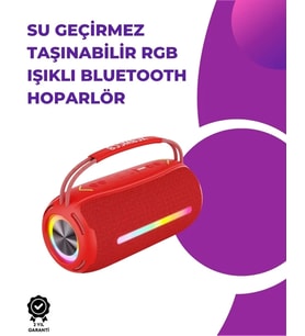 Bluetooth Kablosuz Hoparlör – Taşınabilir, Güçlü Ses