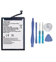 Tecno Spark 6 GO Uyumlu Pil Sıfır - Servis + TAMİR SETİ