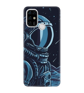 Casper Via F20 Kılıf Resimli Desenli Silikon Platinium Series Astro 1870