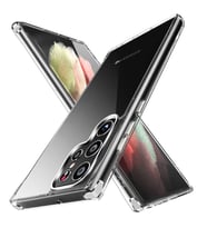 Samsung Galaxy S22 Ultra Kılıf SGS Sertifikalı Şeffaf Kapak (Renksiz)