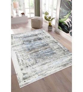 VALENCIA 1506 Renkli Kaymaz Taban Yıkanabilir Modern Halı Kilim