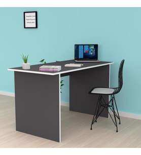 Kenzlife ofis masası tamiko 075*170*60 gri bilgisayar çalışma büro (Karışık)