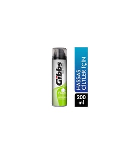 Gibbs Tıraş Köpüğü Extra Sensetive 200 Ml
