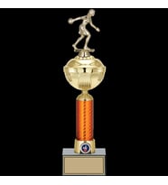ODAK KUPA - Figürlü Kupalar - Bowling Kadın Figürlü Kupalar FG-055 B - 42 cm