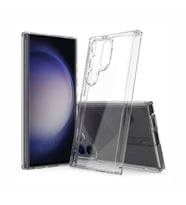 Samsung Galaxy S24 Ultra Uyumlu Zore 2mm Anti Shock Silikon (Renksiz)