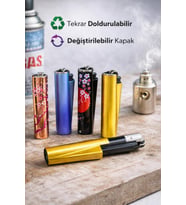 Şık ve kullanışlı kadın çakmak, her an yanınızda taşıyın