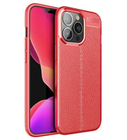 Newface Apple iPhone 13 Pro Max Kılıf Auto Focus Kapak - Kırmızı