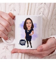 Kişiye Özel Bugün Harikayım Karikatürlü Bardak