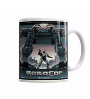 Robocop Policial Man Kupa Bardak Porselen