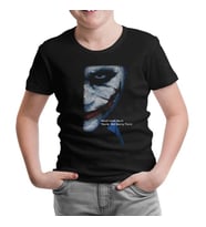 Joker - Never Look Back Siyah Çocuk Tshirt
