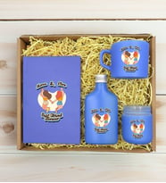 BK Gift Kişiye Özel İsimli DTF Best Friend Temalı Mavi Defter & Kahve Fincanı & Kolonya & Mum Hediye Seti-6, Arkadaşa Hediye, Doğum Günü Hediyesi