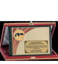ODAK KUPA - Ahşap Plaketler - PL-075 B - 15x20 cm
