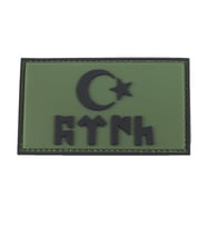 Single Sword GÖKTÜRK Plastik Patch - Peç HAKİ