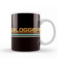 Retro Blogger Vintage Blogging Blog Story Influencer Writer Kupa Bardak Porselen