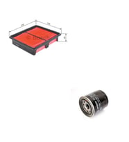 Bosch Filtre Bakım Seti Honda Cıvıc 1.6 Klimasız 1996-2001 Hava + Yağ filtre