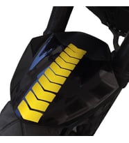 Ok Tasarımlı Reflektif Sarı Çamurluk Kask Sticker Çınar Extreme