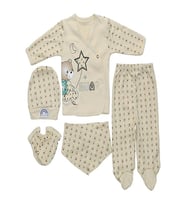 Happy Bear Organik Hastane Çıkış Takımı 5 Parça