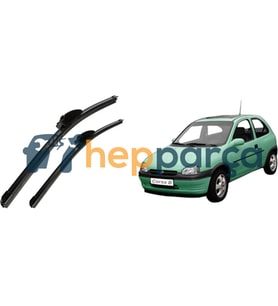 Opel Corsa B Ön Silecek Takımı Muz Tip (Standart)
