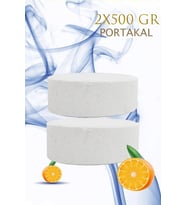 2x500 Gram - Portakal Kokulu, Nem Alıcı Rutubet Ve Küf Önleyici Yedek Tablet