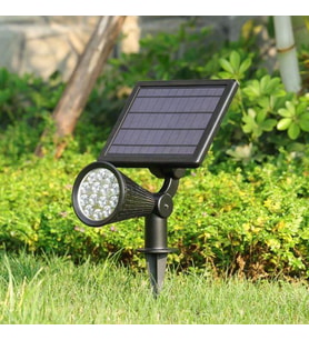 Solar 7W Kazıklı Bahçe Armatürü RGB