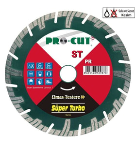 Procut ST 230 mm Süper Turbo Elmas Testere