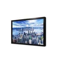 New York Gece Çerçeveli Mdf Tablo
