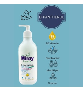 Miray Home Sıvı El Sabunu D-Panthenol 500ML