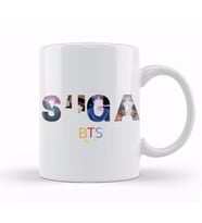 Suga Bts Army GIFT University Kupa Bardak Porselen