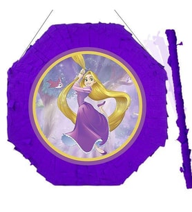 Pinyata RAPUNZEL 42 cm sopalı MOR
