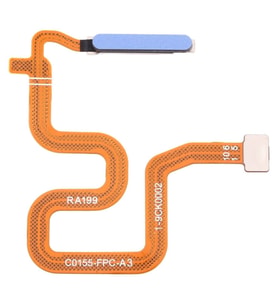 Realme 7 4G Parmak İzi Okuyucu Flex RMX2151 (Mavi)