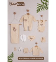 VaVBaby Organik Hastane Çıkışı 10’lu Two Rose