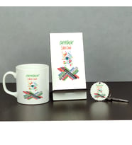 Grafiker Üçlü Set (Kupa + Telefon Standı + Anahtarlık) 002