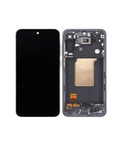 MOSGOO Samsung A556 A55 Lcd Ekran Çıtalı Oled - Siyah