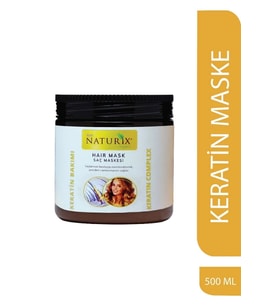 Keratin Bakım Saç Maskesi 500 Ml  Nemlendirici, Canlandırıcı ve Tüm Saç Tipleri