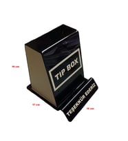 SİYAH BEJ TİP BOX BAHŞİŞ KUTUSU