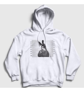 Presmono Unisex Beyaz Be Alright Ariana Grande Kapüşonlu Sweatshirt 152297tt