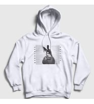Presmono Unisex Beyaz Be Alright Ariana Grande Kapüşonlu Sweatshirt 152297tt