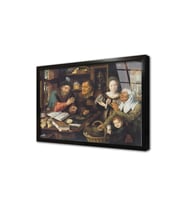 Jan Matsys Çerçeveli Cam Tablo