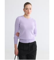 LCW Comfort Mor Bisiklet Yaka Kadın Triko Kazak