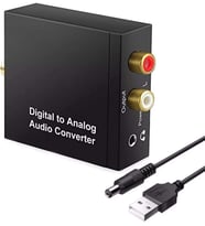 5057 Dijital To Analog Optik Ses Tos Çevirici Dönüştürücü Adaptör, 3.5mm