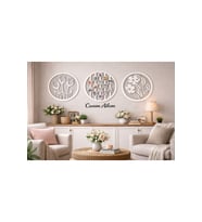 Resim çerçevesi canım ailem ve çiçekler çerçeve 50 cm çiçekler 30 cm dir no12