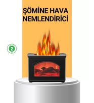 Aromaterapi Destekli Ultrasonik Nemlendirici Usb Bağlantılı Sessiz Model