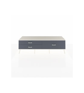 Hyperion TV Ünitesi 3 Çekmeceli  176x44x51 Çam-Aytaşı/Antrasit