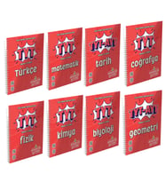 Murat Eğitim Yayınları TYT Öğrencim Defteri Seti 8 Kitap