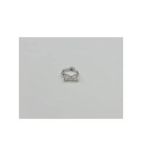 Cerrahi Çelik Taşlı Fiyonk Halka Küpe Tragus Helix Kıkırdak Piercing