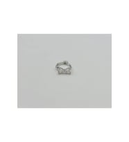 Cerrahi Çelik Taşlı Fiyonk Halka Küpe Tragus Helix Kıkırdak Piercing