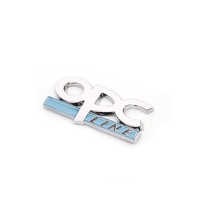 OPC LINE Paslanmaz Metal Arma Sticker Yapışkanlı
