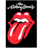 Erik: Rolling Stones Poster Rolling Stones Poster 61 x 91,5 cm Parlak Kağıt ve Çerçeveli Kağıt Duvar Posteri Hediye Rolling Stones Müzik Posteri