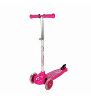Evo Işıklı 3 Tekerlekli Pembe Scooter (Çok Renkli)