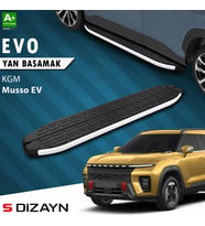 S-Dizayn KGM Musso EV Evo Aluminyum Yan Basamak 213 Cm 2025 Üzeri A+ Kalite